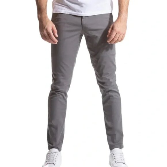 Birddogs Other - Birddogs Men’s Gray Stretchy Khaki Boom for your Broomstick Pants 32x34